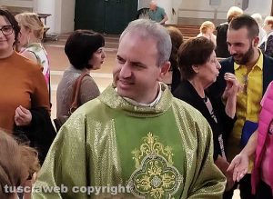 Don Terzilio Paoletti, il nuovo parroco di Gallese