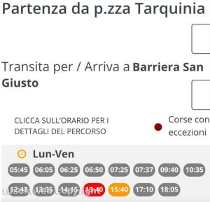 Montalto di Castro - Gli orari dei bus scolastici