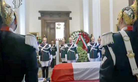 Roma - Le esequie di Giorgio Napolitano