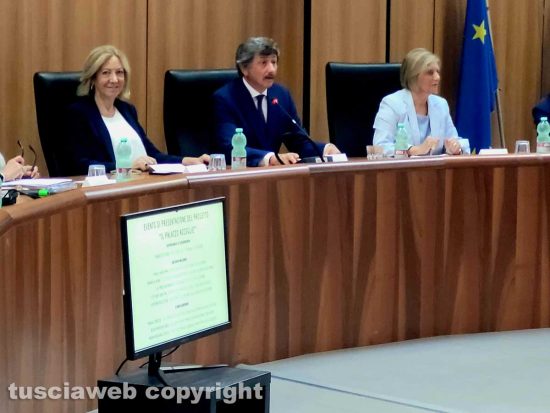 Tribunale di Viterbo - Inaugurazione nuovo punto informativo "Il palazzo accoglie"