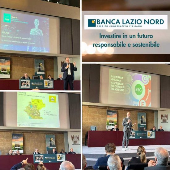 Banca Lazio Nord - Il convegno “Investire in futuro responsabile e sostenibile”