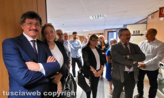 Tribunale di Viterbo - Inaugurazione nuovo punto informativo "Il palazzo accoglie"