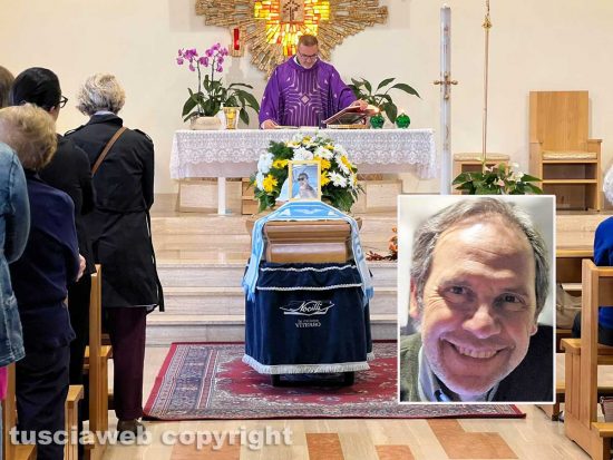Viterbo - I funerali di Antonio De Luca