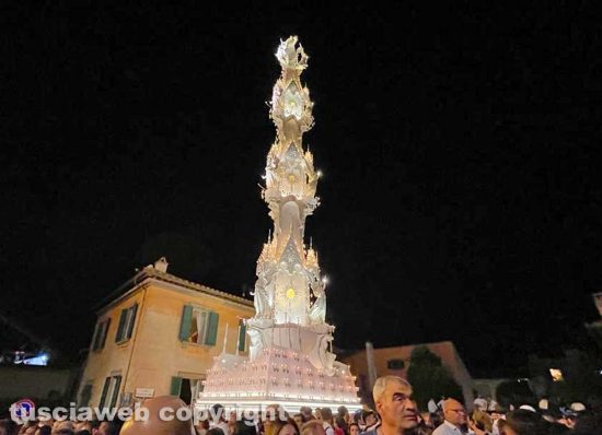 Viterbo - Santa Rosa 2023 - Gloria di fronte al santuario