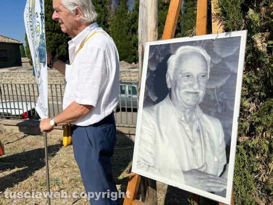 Piazzale del cimitero di Bagnaia intitolato a Vincenzo Frittelli