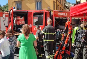 Soriano nel Cimino - I vigili del fuoco a “Divertiamoci e impariamo dagli uomini in divisa”