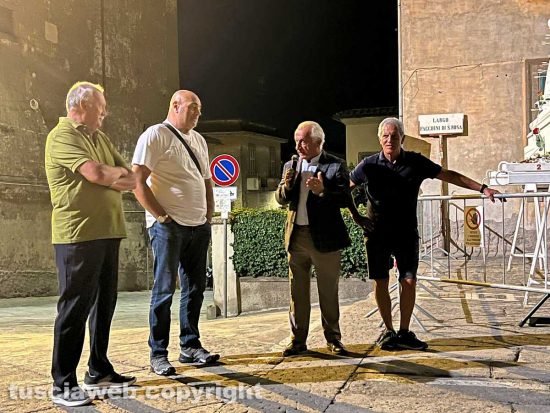 Viterbo - Lorenzo Celestini, Sandro Rossi, Vincenzo Fiorillo e Massimo Mecarini