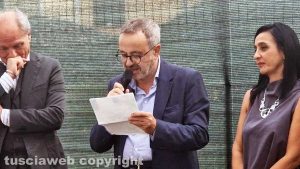 Viterbo - Inaugurazione targa Giovanni Curti