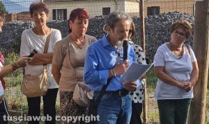 Viterbo - Inaugurazione targa Giovanni Curti