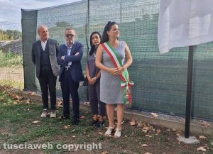 Viterbo - Inaugurazione targa Giovanni Curti