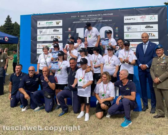 Viterbo - La gara podistica “Corsa del centenario”