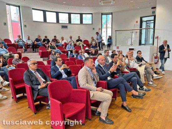 Il pubblico all'incontro sulla rigenerazione urbana
