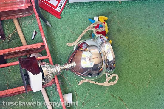 Sport - Calcio - Incuria e atti vandalici al Rossi