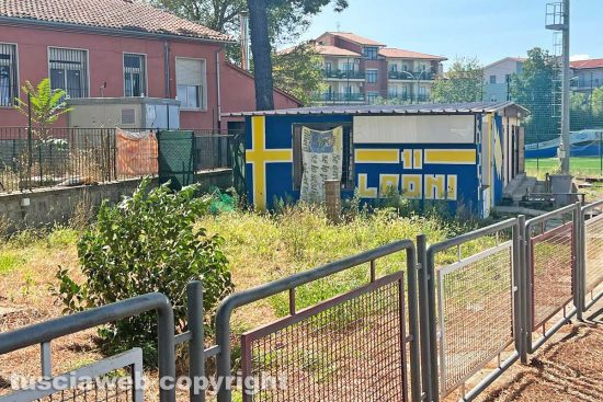 Sport - Calcio - Incuria e atti vandalici al Rossi