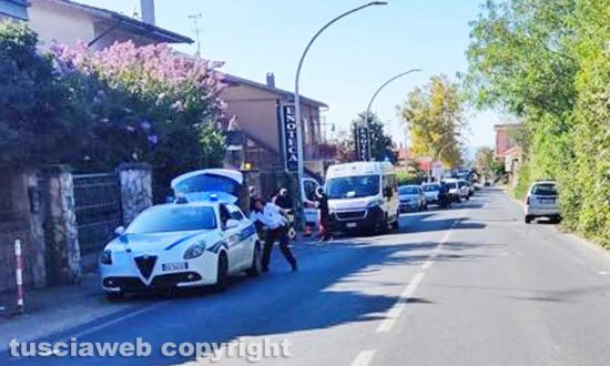 Vetralla - Incidente in viale Eugenio IV