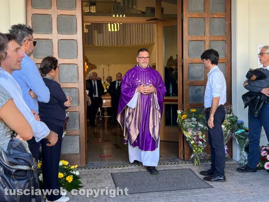 Viterbo - I funerali di Antonio De Luca
