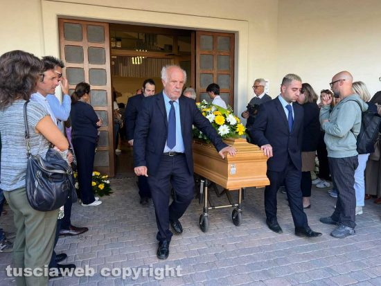 Viterbo - I funerali di Antonio De Luca
