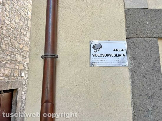 Viterbo - Il centro storico tra via Romanelli e piazza Padella