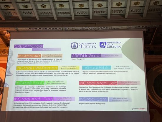 Viterbo - Unitus - Progetto Credi in Gradi