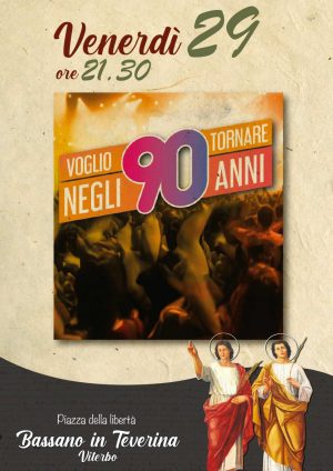 Bassano in Teverina - Voglio tornare negli anni 90'