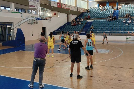 Sport - Pallacanestro - Domus Mulieris - La squadra in campo