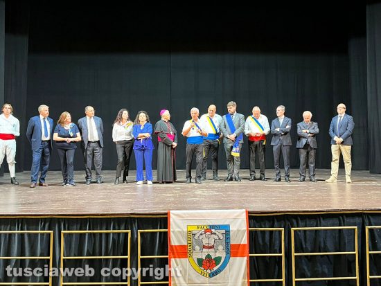 Santa Rosa - Viterbo - Raduno dei facchini al teatro dell'Unione - 2023