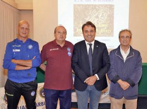 Raduno arbitri - Benedetti, Gasbarri, Zappi e Moracci