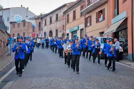 La banda musicale di Civitella d'Agliano