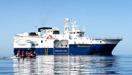La ong Geo Barents