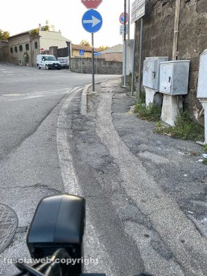 Viterbo - La segnalazione di Elisabetta Spina