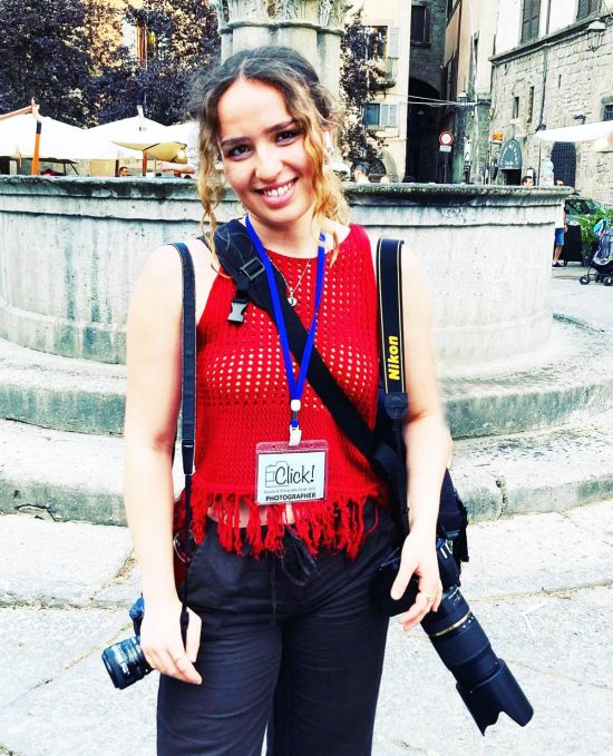 La fotografa Lara Cecchini