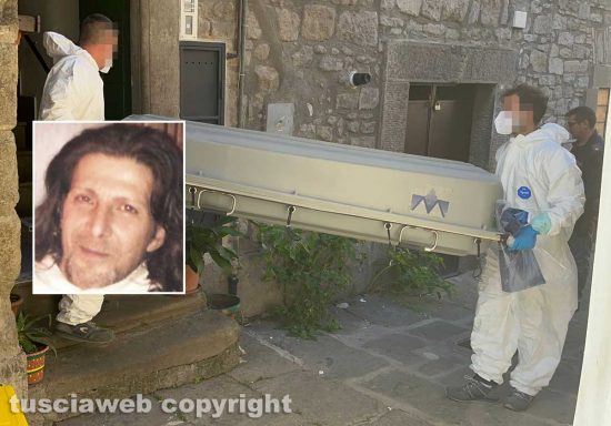 Viterbo - Trovato morto in via Zelli Pazzaglia - Nel riquadro Paolo Della Nave