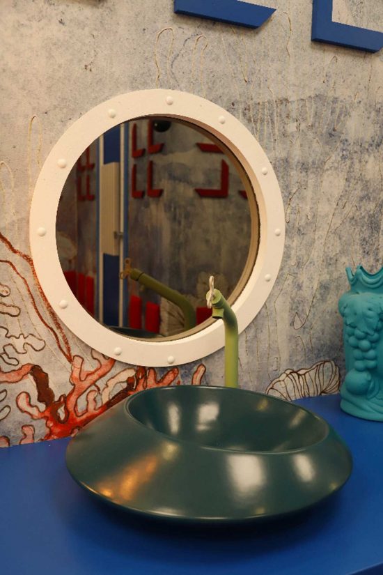 Il bagno del Grande Fratello firmato dalla Ceramica Flaminia