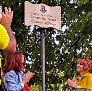 Vasanello - Intitolazione campo da tennis a Eucherio Libriani