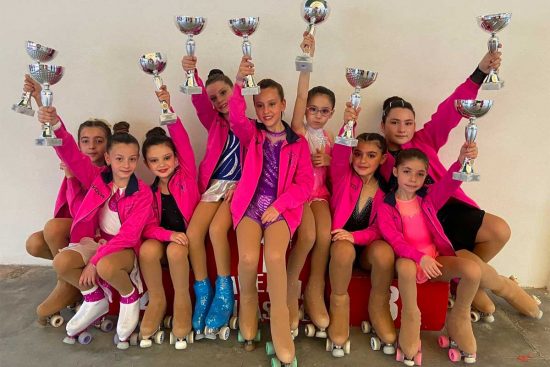 Sport - Pattinaggio artistico - Libertas Pilastro - Alcune piccole atlete