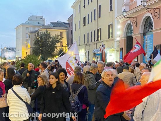 Civitavecchia - Manifestazione pro Palestina