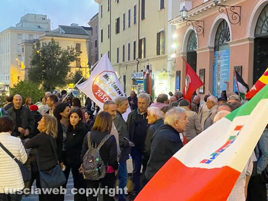 Civitavecchia - Manifestazione pro Palestina