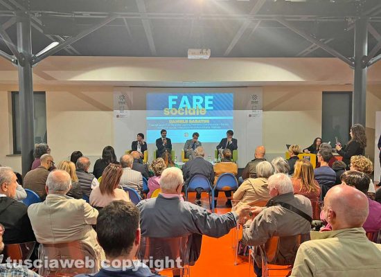 Viterbo - L’assessore alle politiche sociali Massimiliano Maselli all’incontro di FdI a Valle Faul