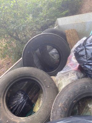 Vetralla - Fare Verde e Tuscia Bike impegnati a ripulire il bosco