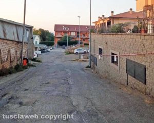 Via Fortunato del Tavano a Bagnaia
