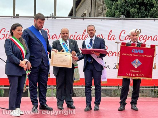 Viterbo - Consegna benemerenze Avis