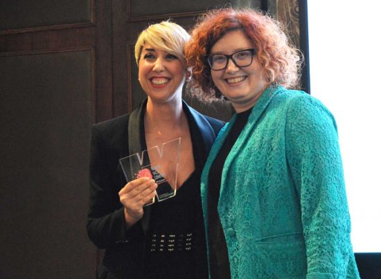 Napoli - Alessandra Senzacqua e Virginia Borla al premio Women value company
