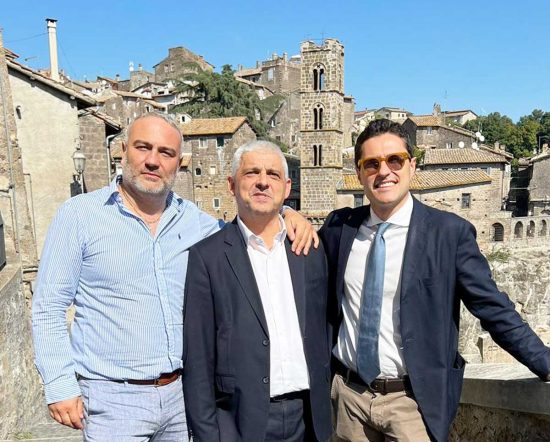 Fabrizio Casano, Pietro Lazzaroni e Andrea Micci