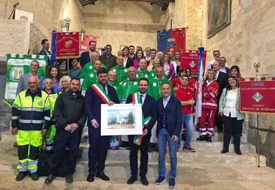 Firma del patto di amicizia tra Massa Martana e Bassano in Teverina