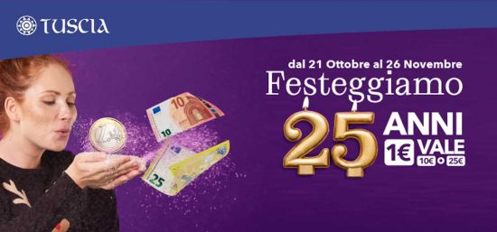  25° compleanno il Centro Commerciale Tuscia