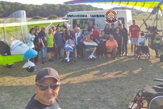 Il pomeriggio al Campo di volo di Tarquinia