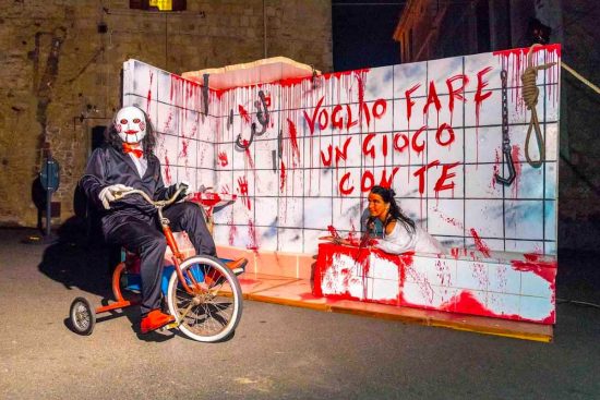 Una passata edizione di "Halloween Tarquinia - Città del terrore"