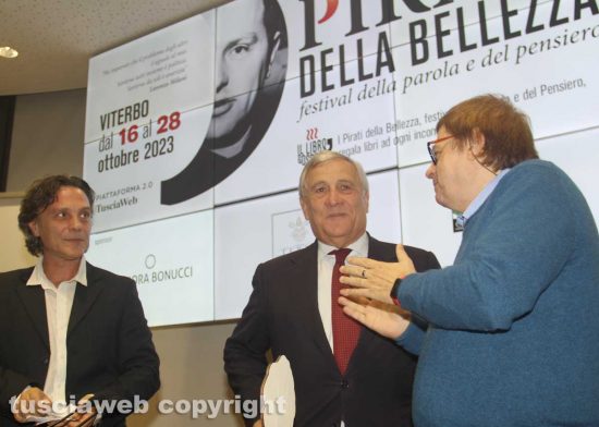 I Pirati della Bellezza - Antonio Tajani con Carlo Galeotti e Daniele Camilli