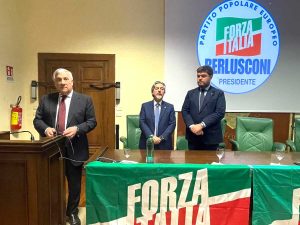 Tajani, Battistoni e Romoli