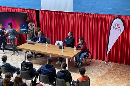 Viterbo - L'incontro con Carlo Molfetta, Marco Cima e Chiara Vincenzi
